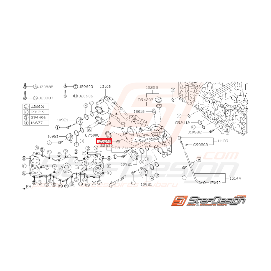 Contacteur de pression d'huile 95-15