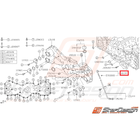 Jauge a huile origine SUBARU BRZ / TOYOTA GT 86