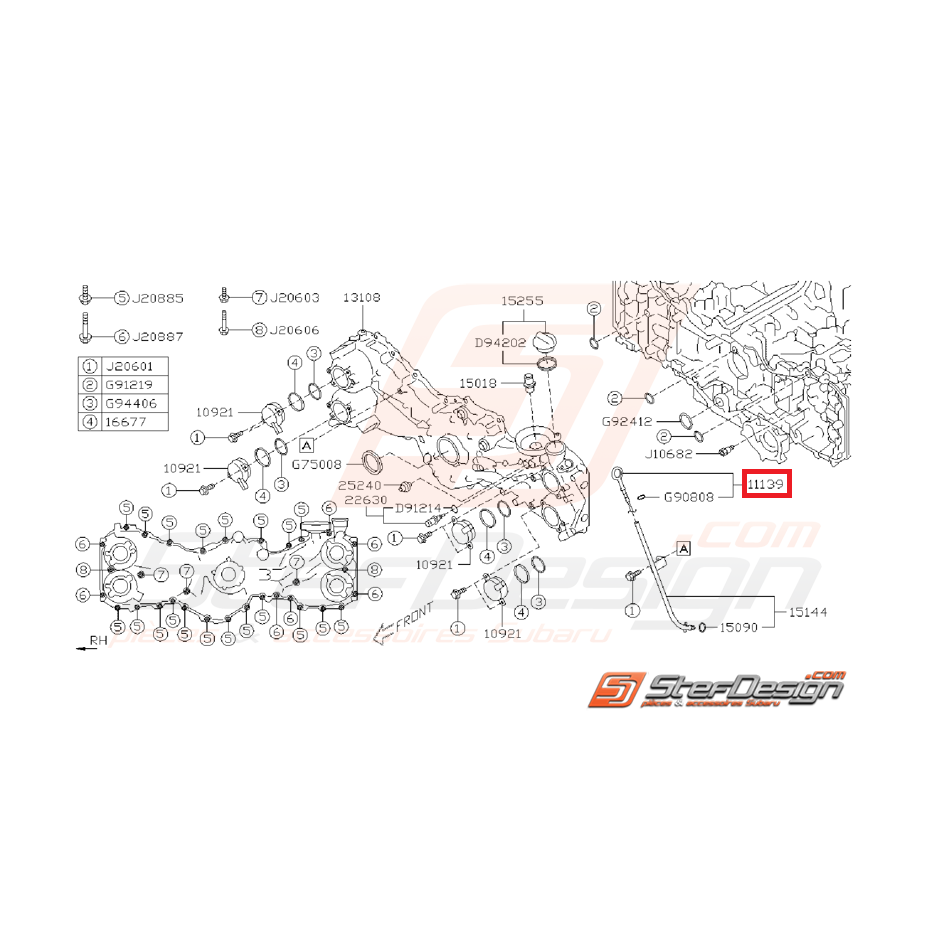 Jauge a huile origine SUBARU BRZ / TOYOTA GT 86 Jauge a huile origine SUBARU BRZ / TOYOTA GT 86