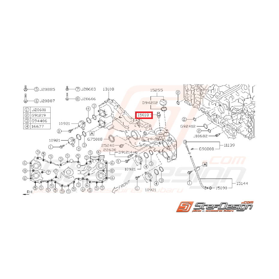 Raccord filtre a huile origine BRZ/TOYOTA GT 86 Raccord filtre a huile origine BRZ/TOYOTA GT 86