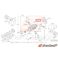 Plaque capteur de vilebrequin SUBARU BRZ / TOYOTA GT 86