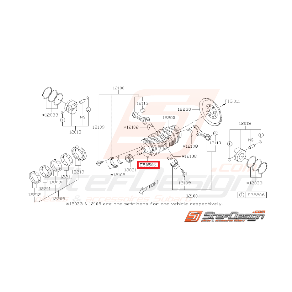 clavette poulie vilebrequin