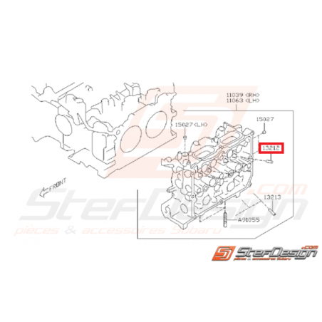 Guide de soupape d'admission SUBARU BRZ / TOYOTA GT 86