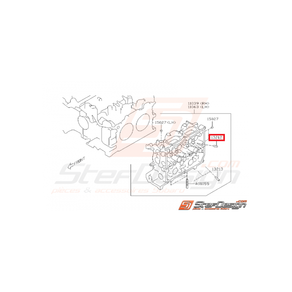 Guide de soupape d'admission SUBARU BRZ / TOYOTA GT 86