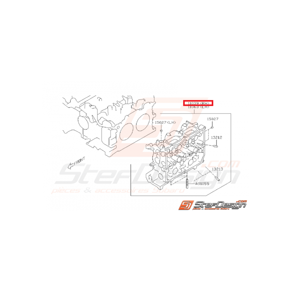 Culasse SUBARU BRZ / TOYOTA GT 86
