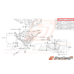 Boulon de fixation de carter d'huile SUBARU BRZ 12/03/13 / TOYOTA GT 86