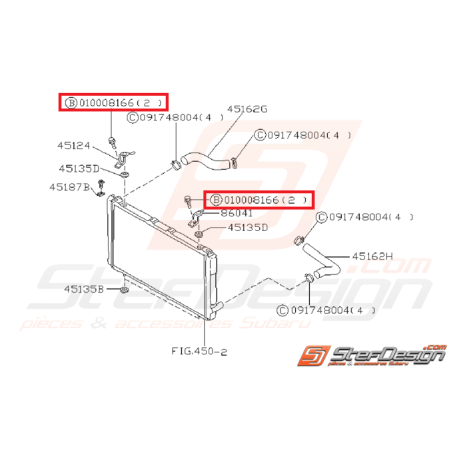 Vis de levier de vitesse WRX/STI 01-07 Vis de levier de vitesse WRX/STI 01-07