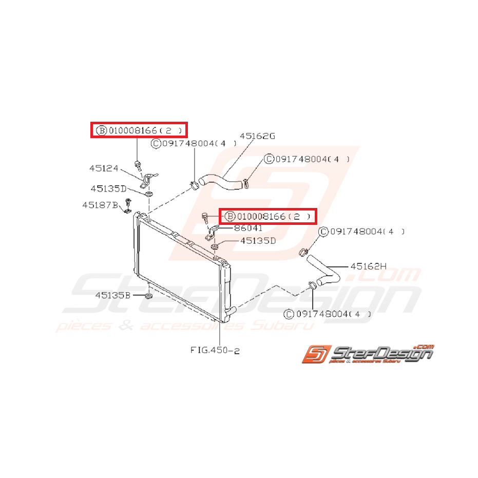 Vis de levier de vitesse WRX/STI 01-07