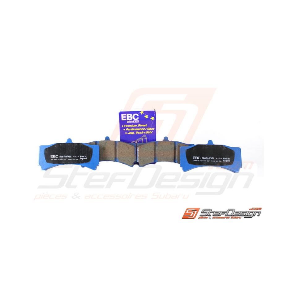 Kit plaquettes avant EBC pour étrier XYZ/D2/KSPORT 