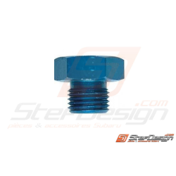 bouchon male plat anodisé goodridge Filetage 9/16x18