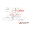 Attache tuyaux bouchon bypass SUBARU WRX/STI 01-05 Attache tuyaux bouchon bypass SUBARU WRX/STI 01-05