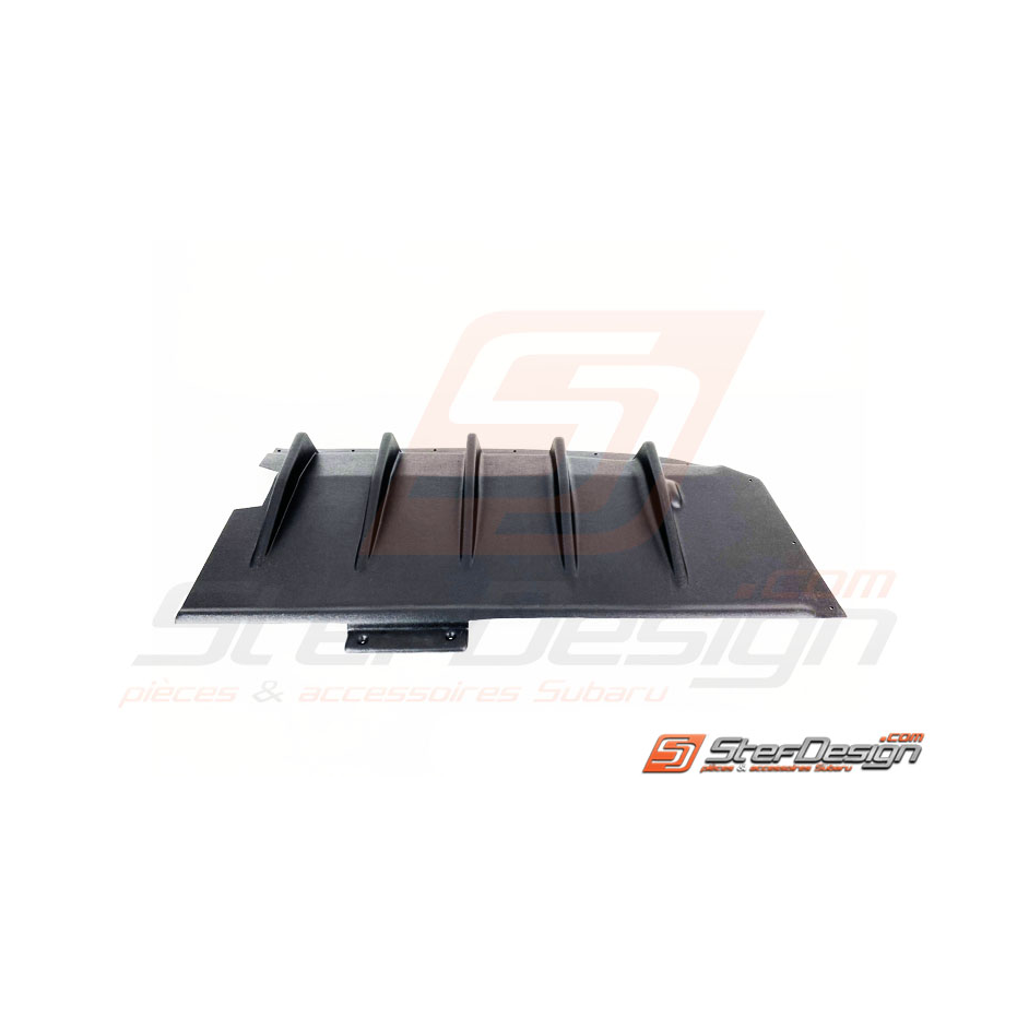 Diffuseur arrière noir pour wrx/sti 2003 à 2007