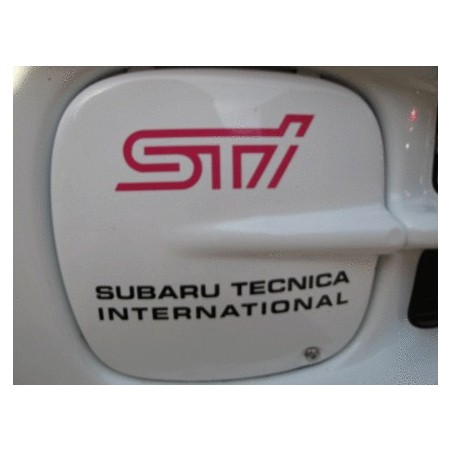 Caches anti brouillard SUBARU impreza GT 99/00 avec autocollants STI