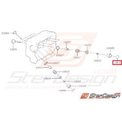Pastille de poussoir SUBARU GT 99-00 WRX 01-02