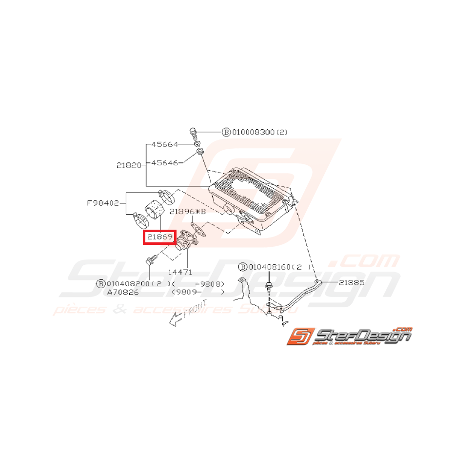 Manchon d'échangeur origine Manchon d'échangeur origine