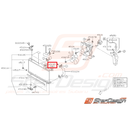 Bouchon de vase d'expansion d'eau origine