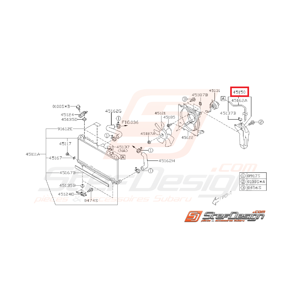 Vase expansion WRX 2001-2002
