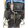 Cat back INOX SUBARU impreza GT 93-00 