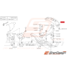 Traverse Arrière de Support de boite Origine Subaru WRX / STI 2008 - 2011