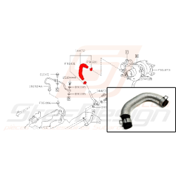 Durite d'eau pour subaru impreza WRX 2008