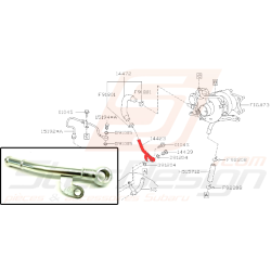 Durite turbo pour subaru impreza WRX 2008-2010
