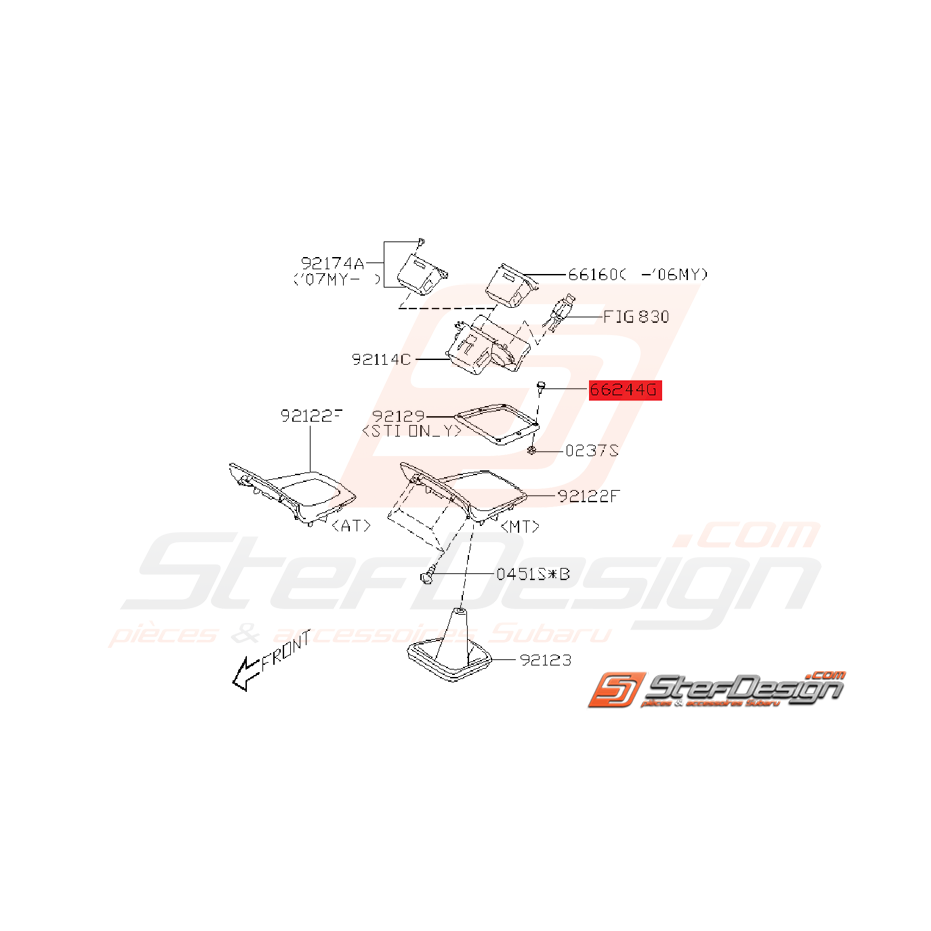 Vis Chromée Soufflet de Levier de Vitesse Origine Subaru STI 2006 - 2007 Vis Chromée Soufflet de Levier de Vitesse Origine Subaru STI 2006 - 2007