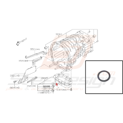 Joint de bouchon de boite pour subaru impreza STI 2008-2010