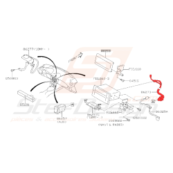 Faisceau AUX/USB subaru impreza BRZ phase 2 2018-20