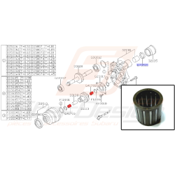 Roulement de boite de vitesse de subaru XV 2012
