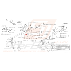 Ressort du pédalier pour subaru impreza GT 1999-2000