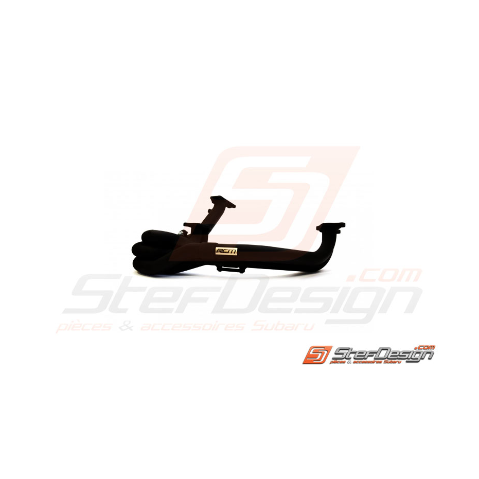 Collecteur inox non-equal RCM 2.0L et 2.5L avec traitement céramique noir