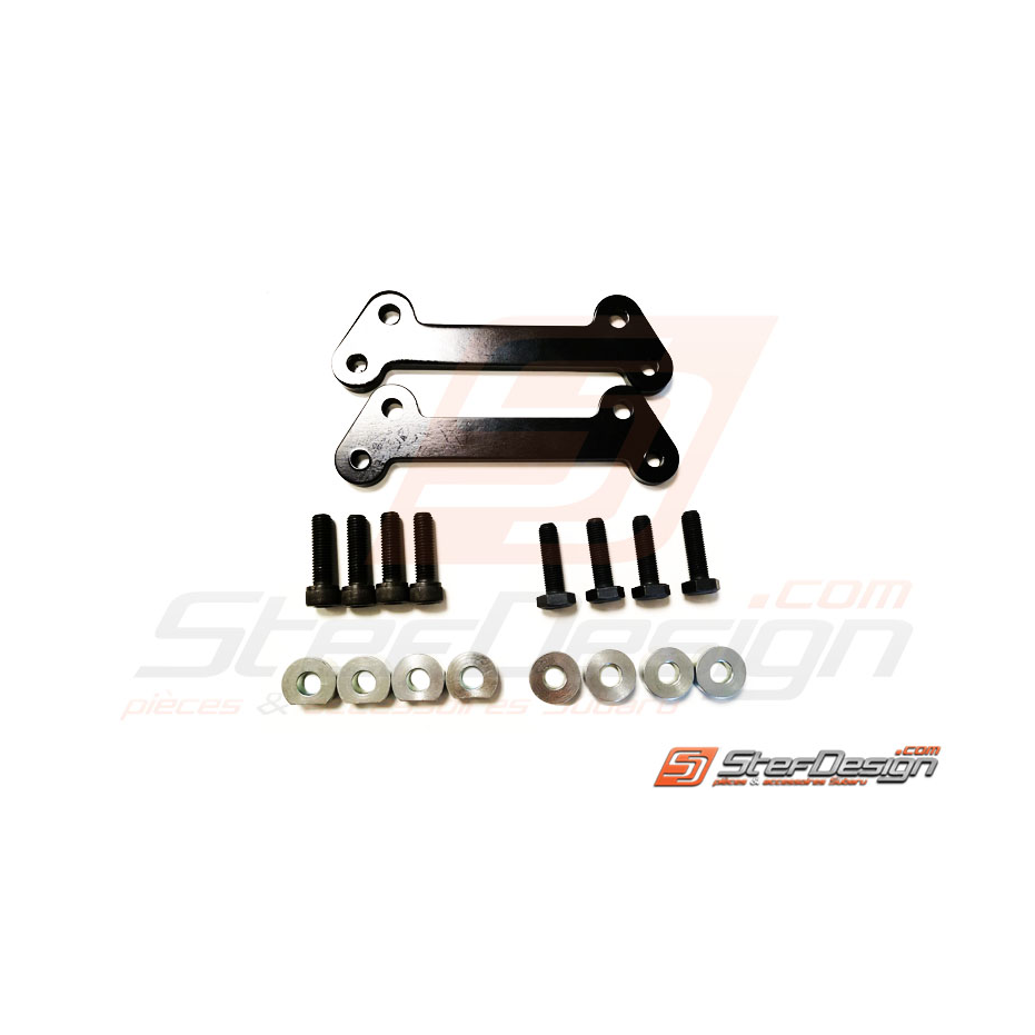 Platine d'adaptation d’étrier 2 Pistons wrx /BREMBO pour impreza GT