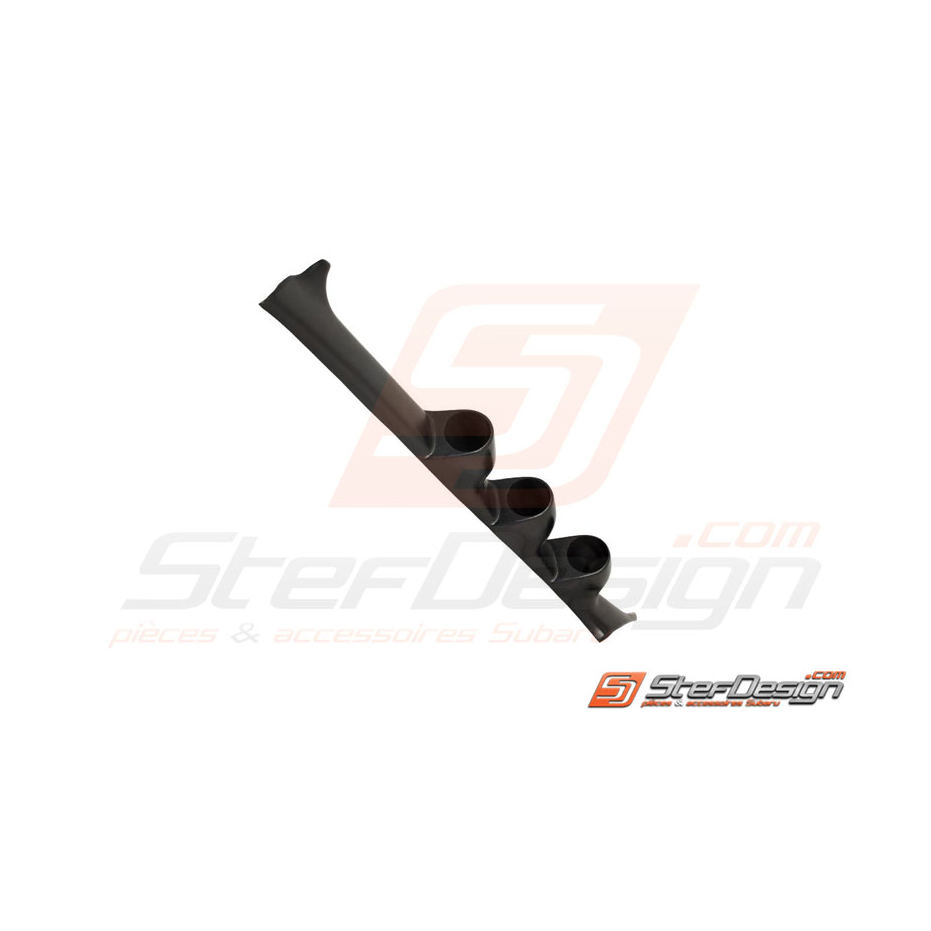 Support 3 manomètres montant de pare brise noir impreza GT