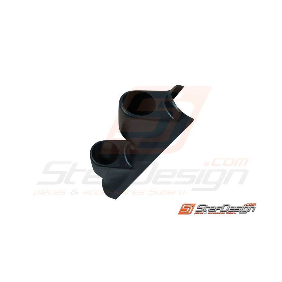 Support 2 manomètres noir SUBARU impreza gt RHD