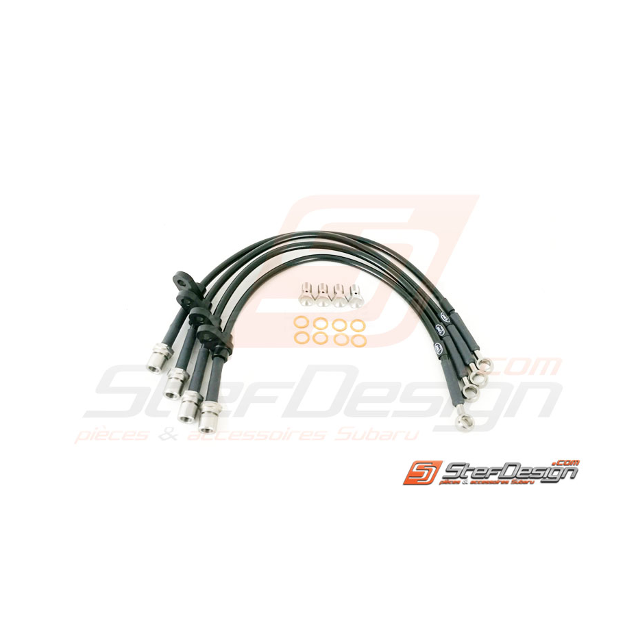 Kit durites aviation HEL SUBARU BRZ et TOYOTA GT86 