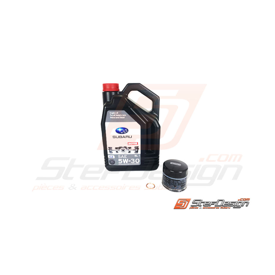 Pack vidange subaru by MOTUL 5W30 5L avec filtre