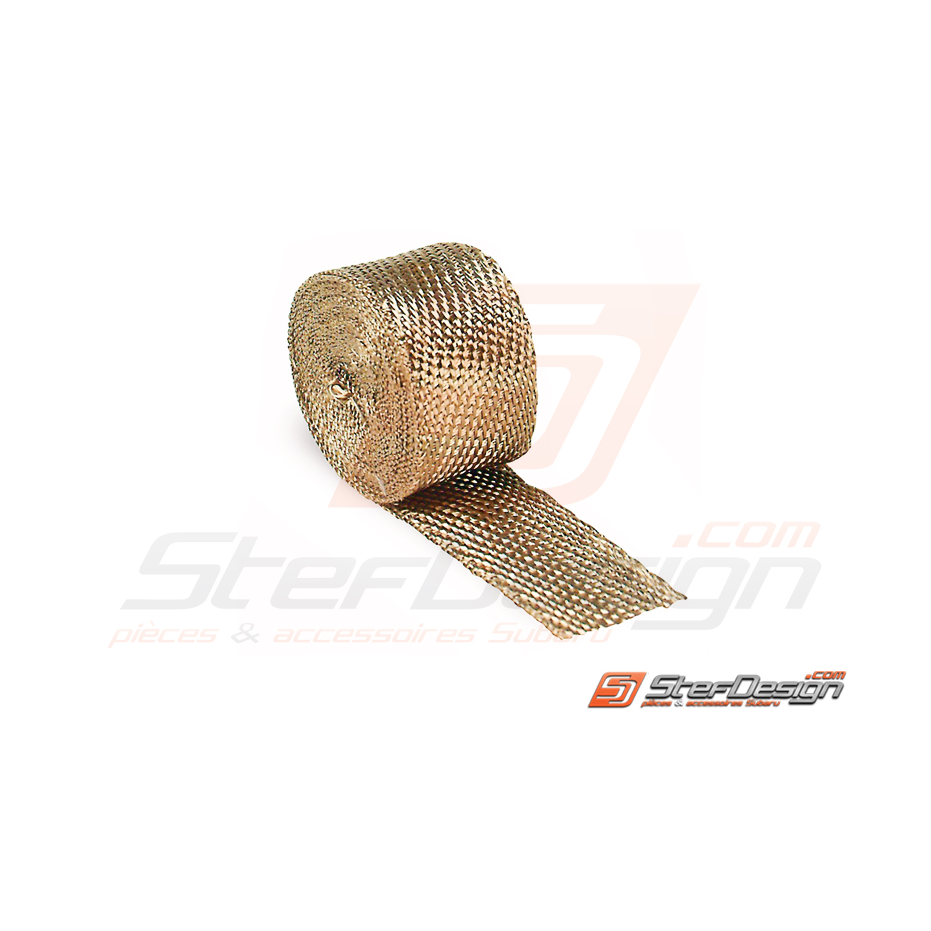 Bande échappement DEI titanium 5cm x 4.60 m