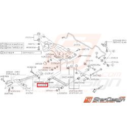Tirants arrières origine SUBARU WRX 05-06