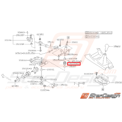 Silent bloc support levier de vitesse WRX 01-07