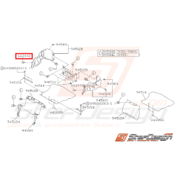 Capuchon de garniture de coffre SUBARU GT 93-00