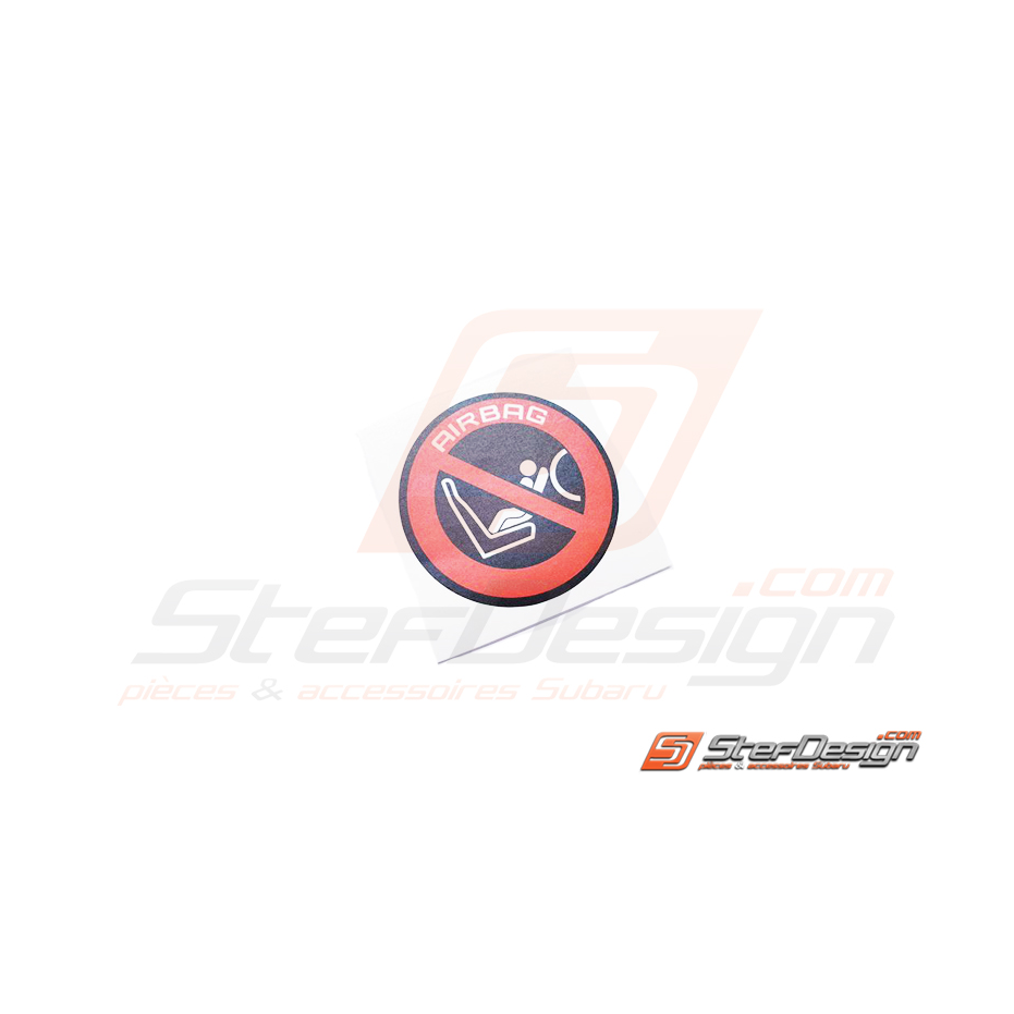 Autocollant Airbag passager