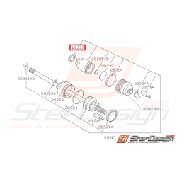Joint d'étanchéité d'huile de cardan côté pont WRX 01-03