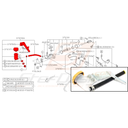 Bocal émetteur d'embrayage Spec-C RHD