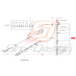 Clapet de Crémaillère de direction Origine Subaru STI 2015 - 2020