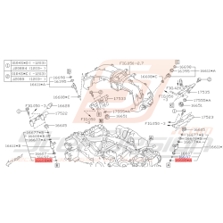 Joint Injecteur Origine Subaru BRZ Toyota GT 86 2012 - 2016 phase 1