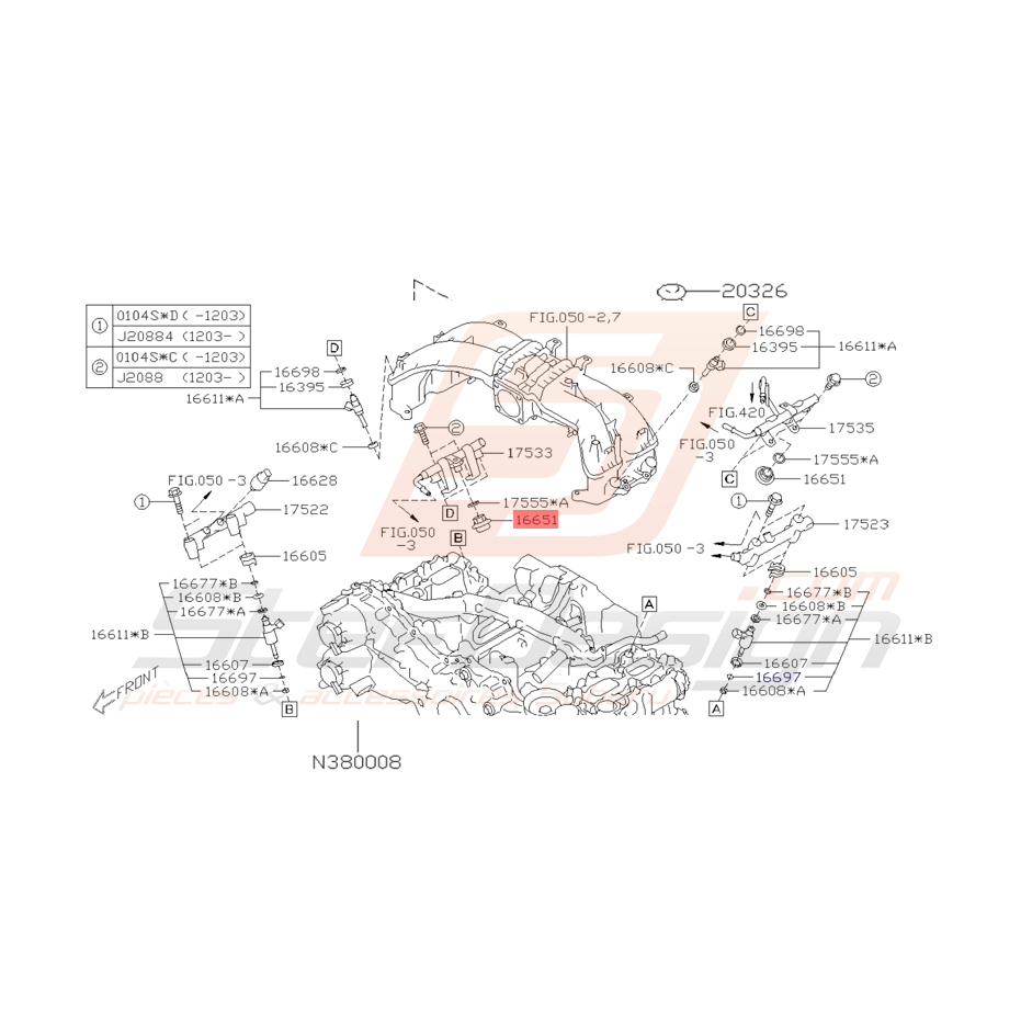 Amortisseur de Pulsation Origine BRZ Toyota GT86 2012 - 2016 Amortisseur de Pulsation Origine BRZ Toyota GT86 2012 - 2016