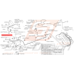 Tuyau de Carburant Origine Subaru GT 1993 - 1998