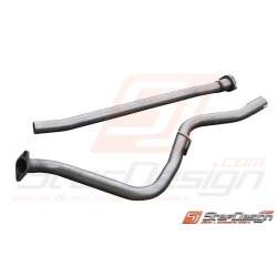 intermediaire marque inoxcar subaru impreza wrx 2008 + 230 ch