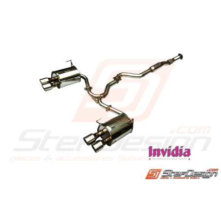 Cat-back INVIDIA Q300 pour Impreza STI 2011-2019