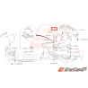 Vis de fixation de support de boite SUBARU WRX/STI 01-07 Vis de fixation de support de boite SUBARU WRX/STI 01-07